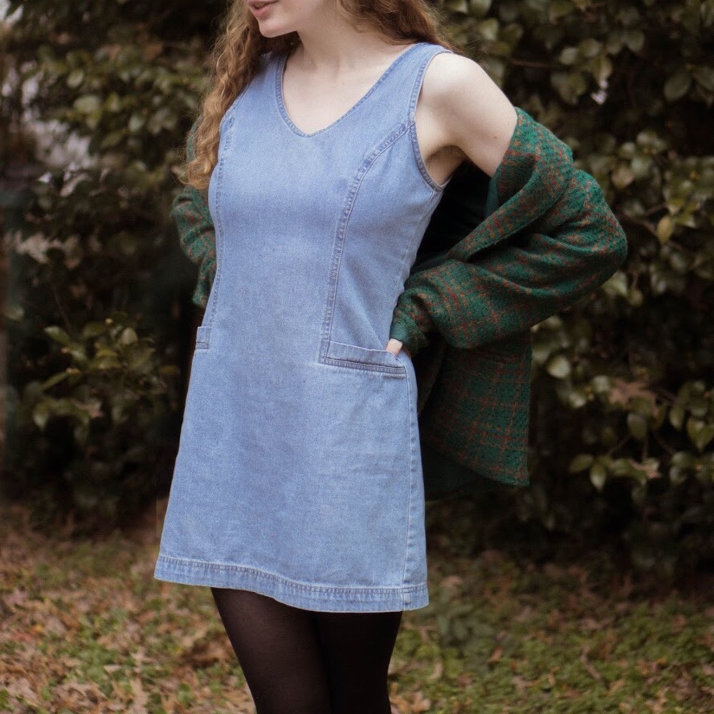 Adorable Denim Jumper